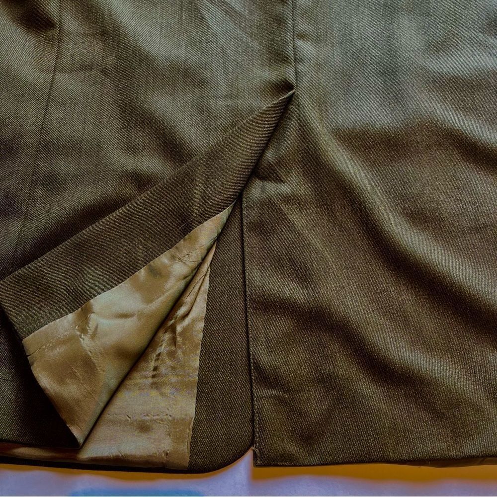 Chaps Ralph Lauren Men's Wool Sport Coat Olive Green Size 41R - Picture 6 of 9